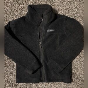 Kids Columbia Gray Fleece Jacket